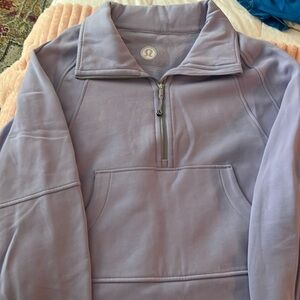 Lululemon Scuba Quarterzip Lavender Size L/XL